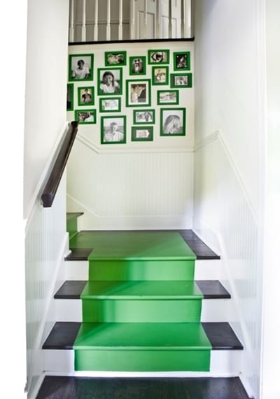 kelly green stairs